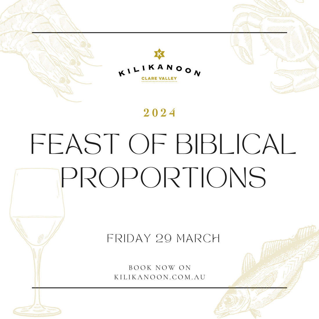Annual Feast of Biblical Proportions tickets now available!
