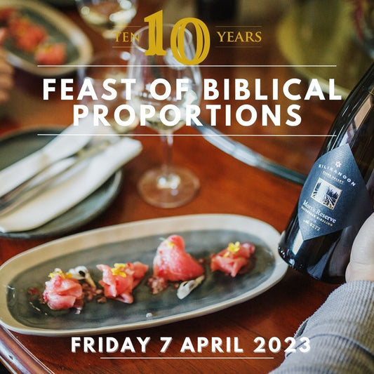 10 years of Good Friday Long Lunches at Kilikanoon!