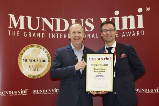 Kilikanoon awarded 'Best of Show Australian Red' at the 34th Mundus Vini Awards