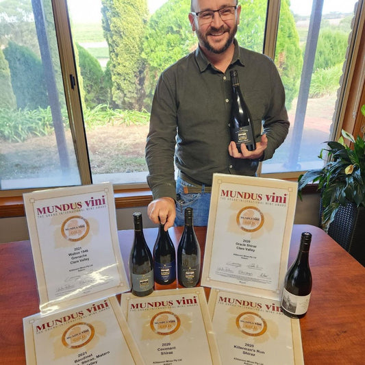 FIVE GOLD MEDALS at Mundus Vini Grand International Wine Awards 2023