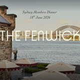 Sydney Members Dinner Thursday 18th June 2026 - 1 ticket