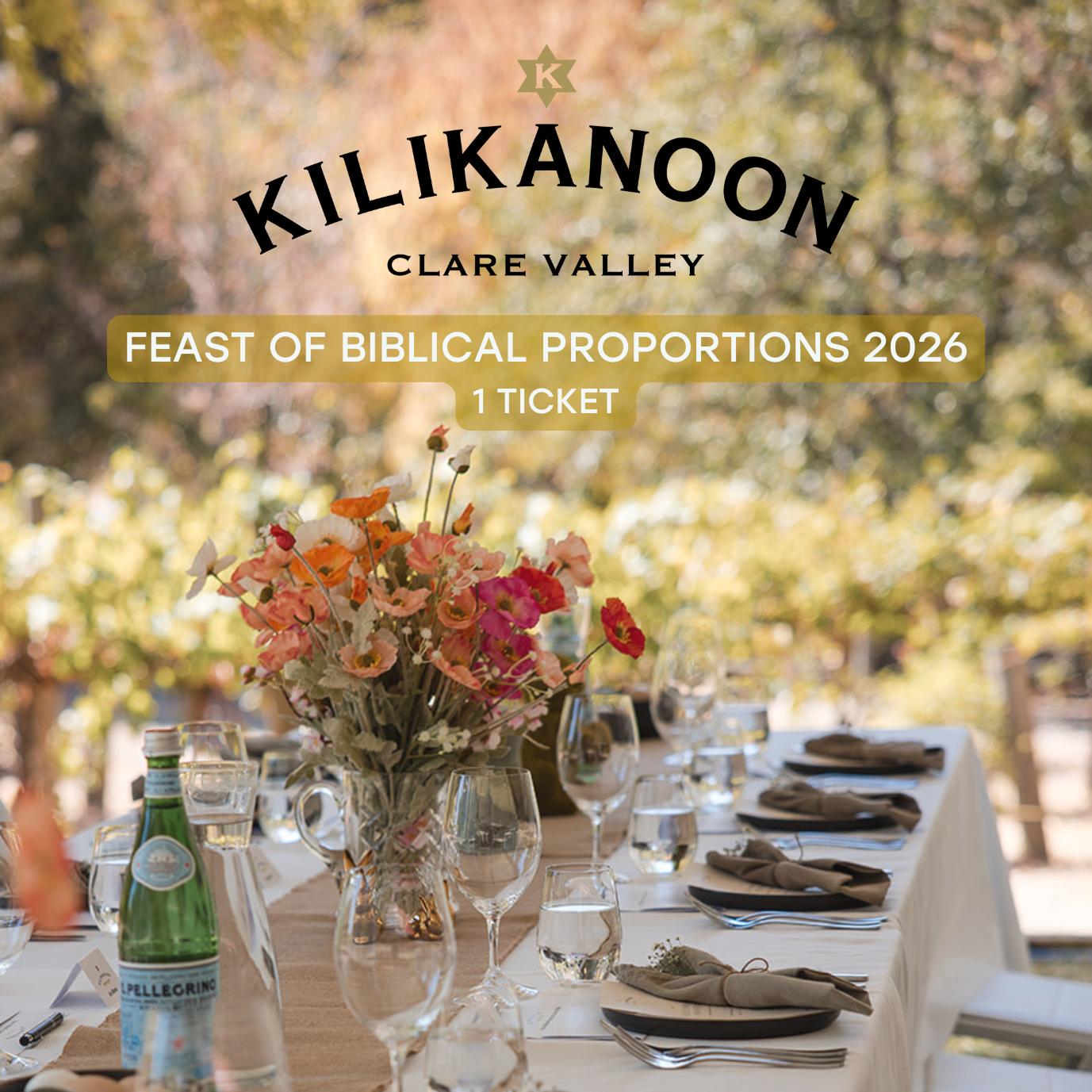 Feast of Biblical Proportions 2026 - 1 Ticket